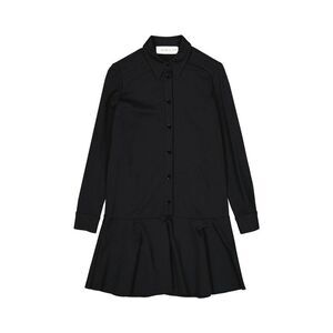 BLANCA VITA Black Elastane Casual Women's Dress